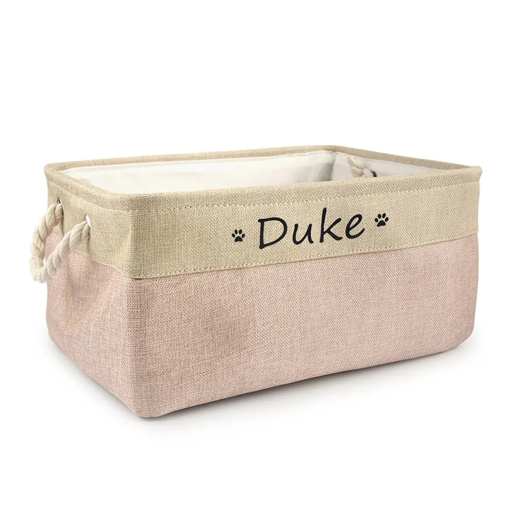 Personalized Dog /Cat Toy Storage Box