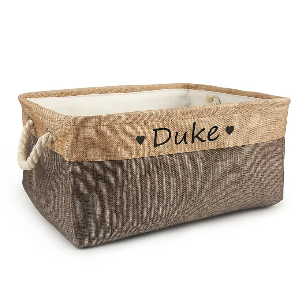 Personalized Dog /Cat Toy Storage Box