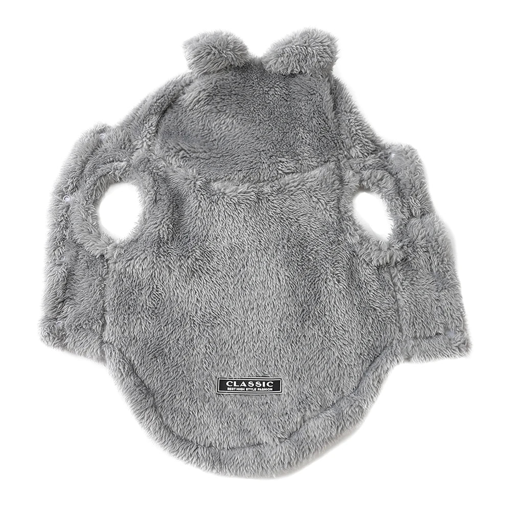 Soft Fleece Dog Clothes with Hoodie