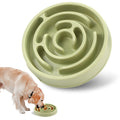 Maze Pet  Food Bowl for slower eating - Non slip and Durable - Suitable for pets of all sizes