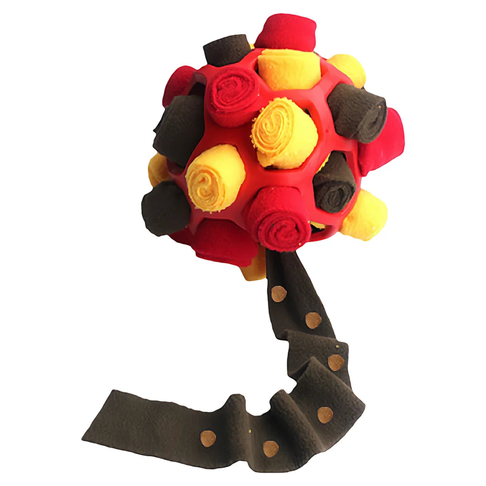 Pet Treat Dispenser Ball, Bite-Resistant Multifunctional Feeding Toy