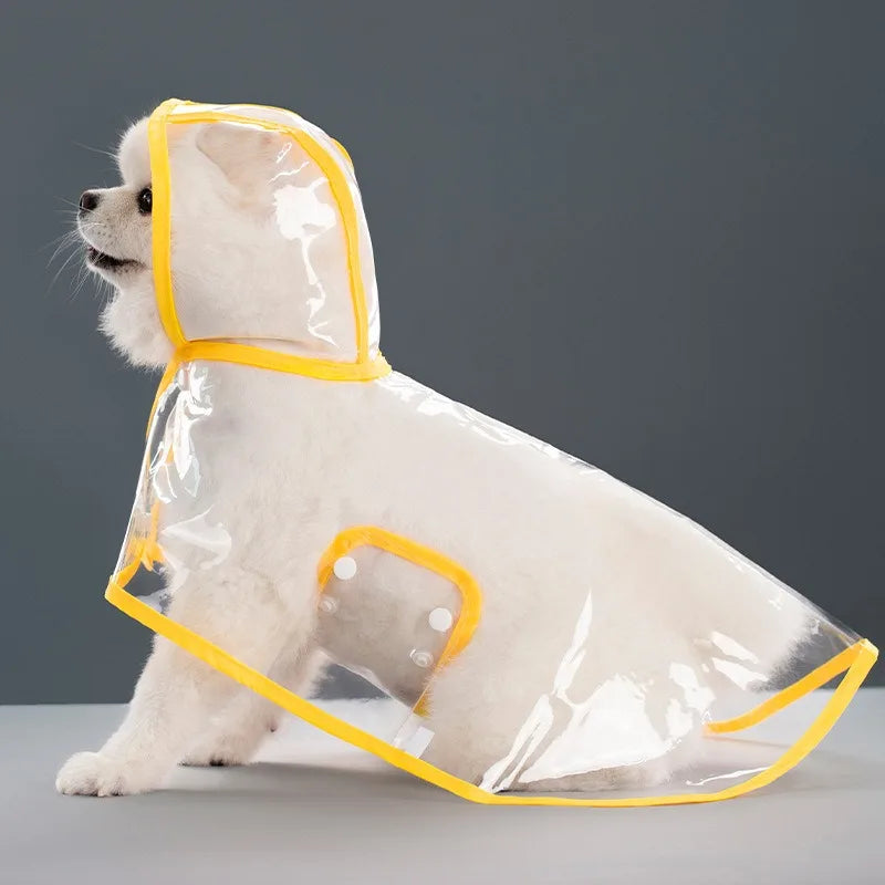 Puppy Raincoat for Small and Medium Dogs