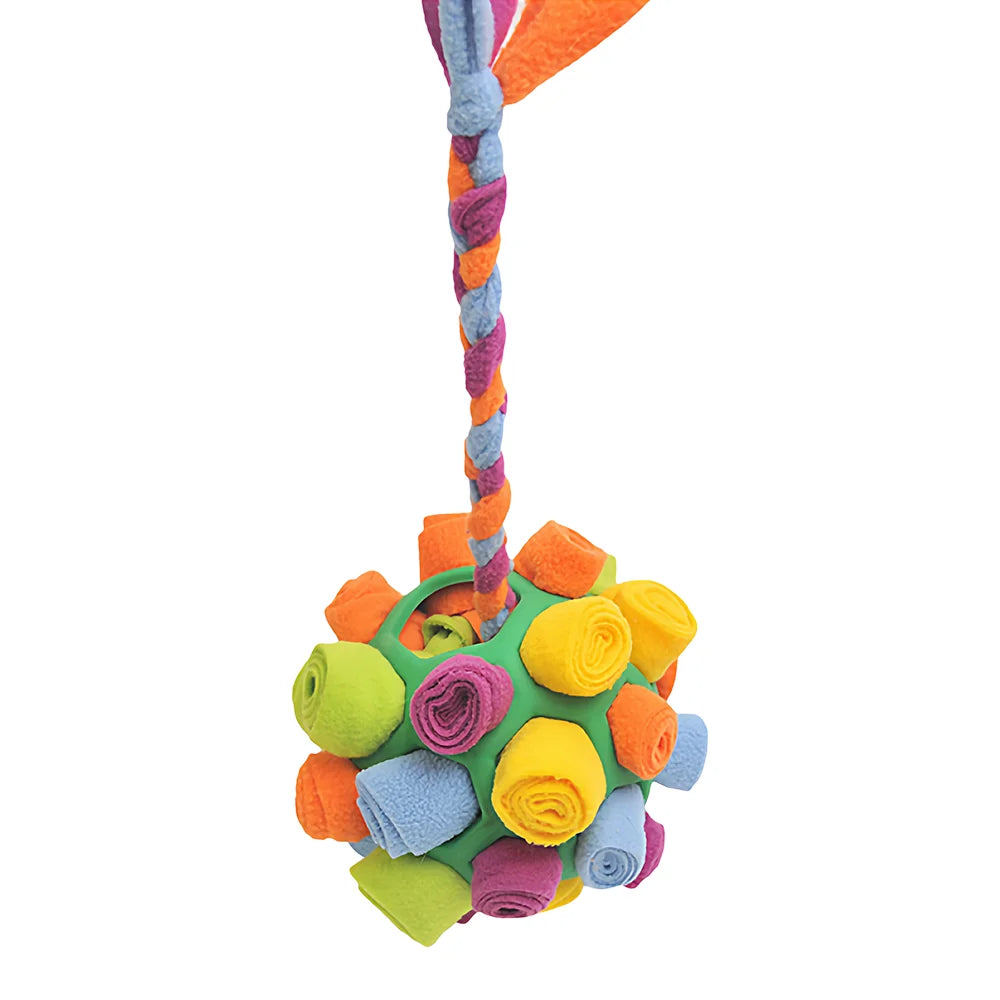 Pet Treat Dispenser Ball, Bite-Resistant Multifunctional Feeding Toy