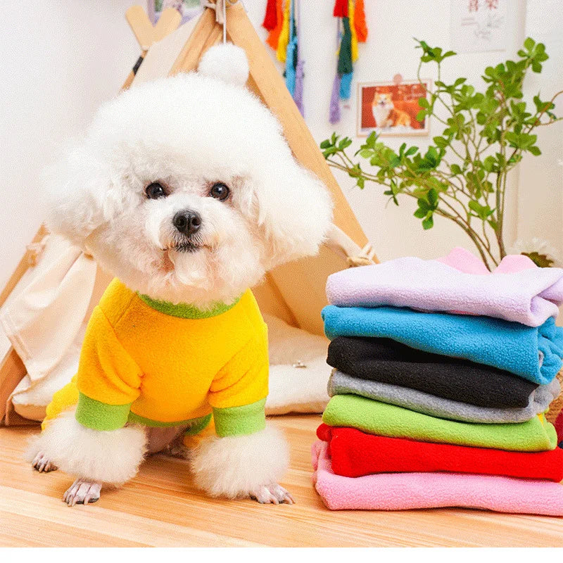 Heart Pattern Dog Pajamas