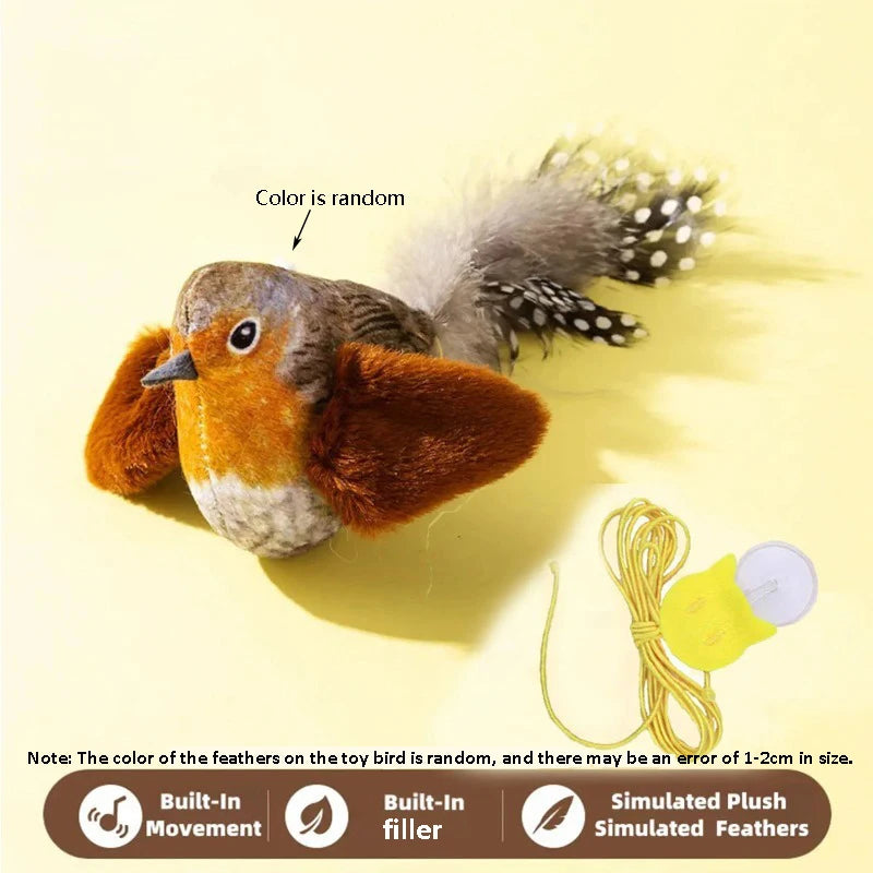 Moving bird toy