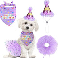 Pet Birthday Party Set Skirt, Hat, Bowtie