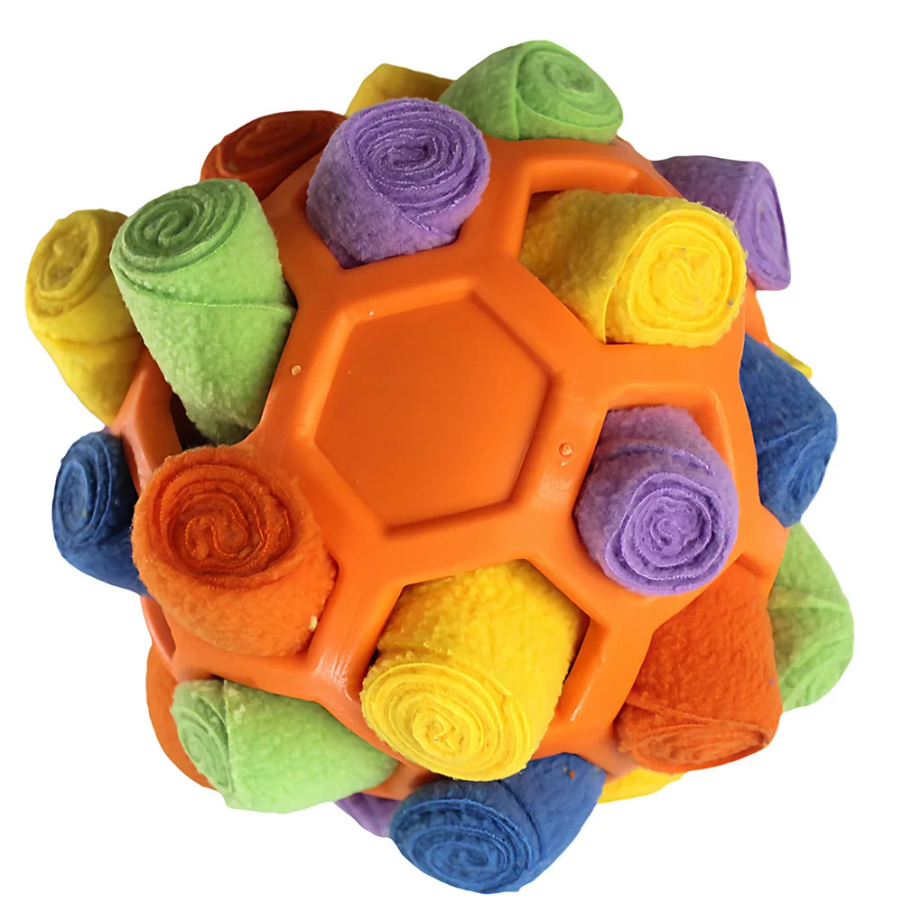 Pet Treat Dispenser Ball, Bite-Resistant Multifunctional Feeding Toy