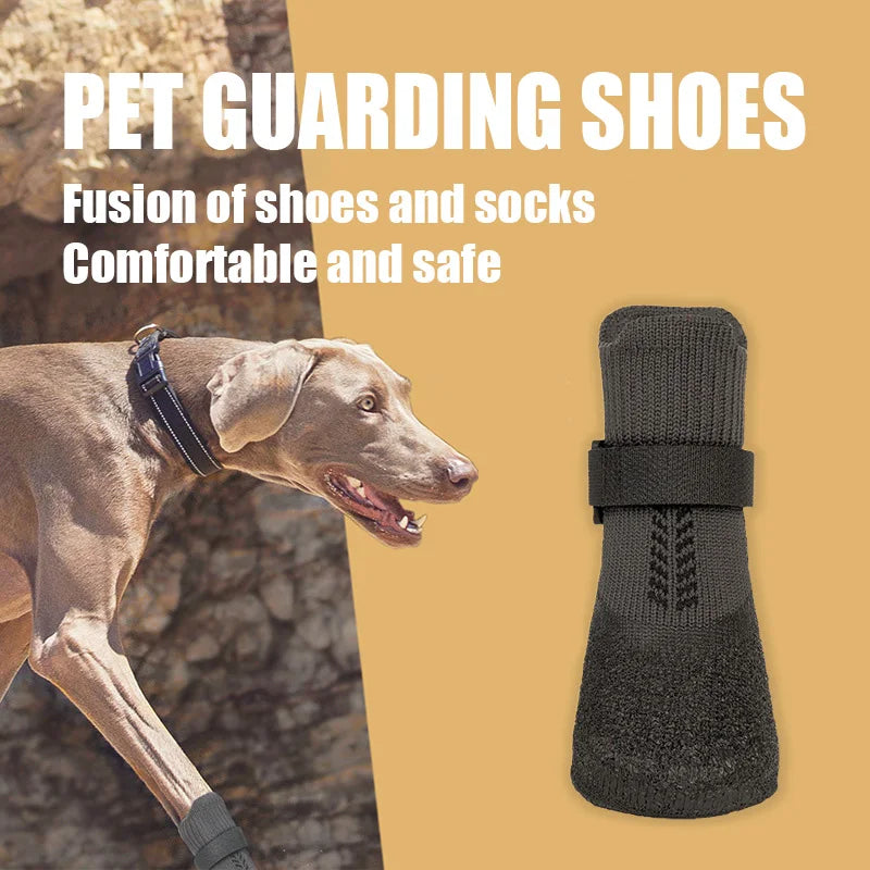 Dog Paw Protection and Antifreeze Snow Boots