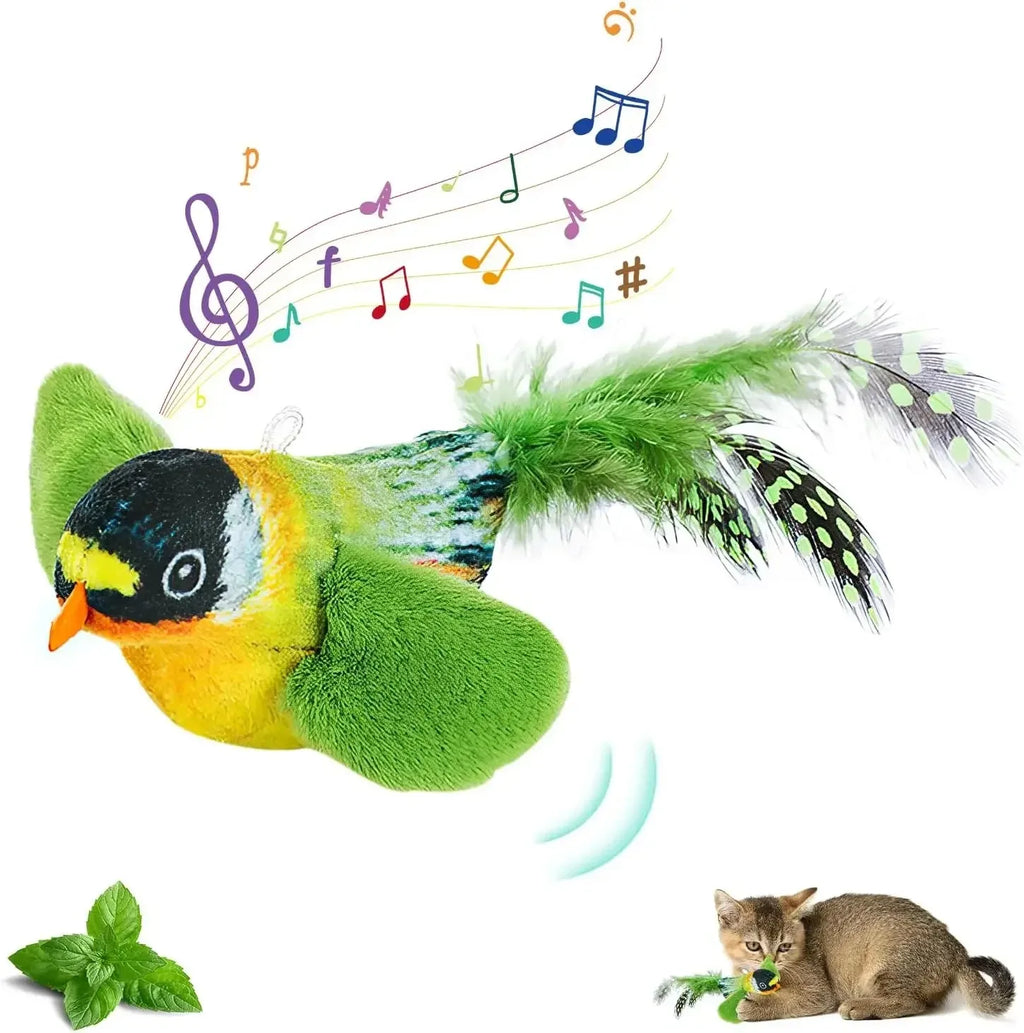 Moving bird toy