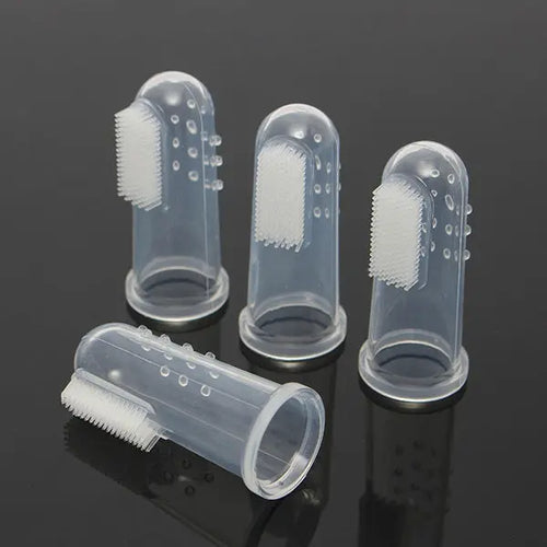4Pcs Pet Finger Toothbrush