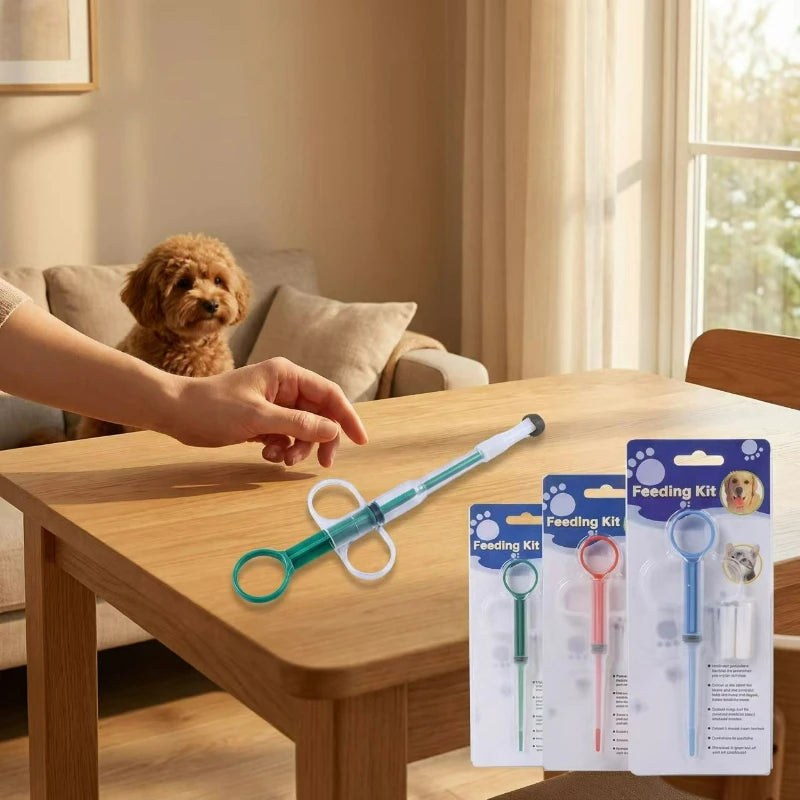 1pc Pet Pill Deployer Syringe,