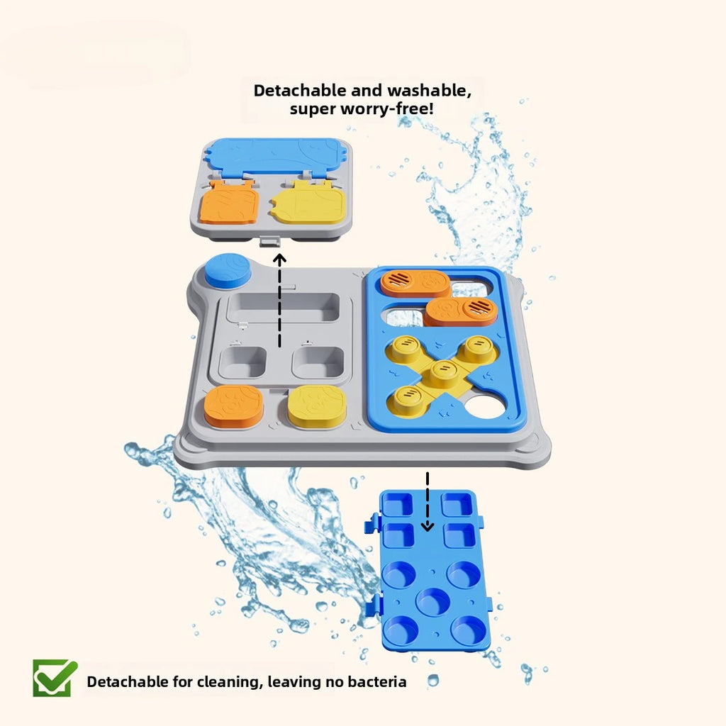 Interactive Treat Dispenser Designed to engage pet to find treat.