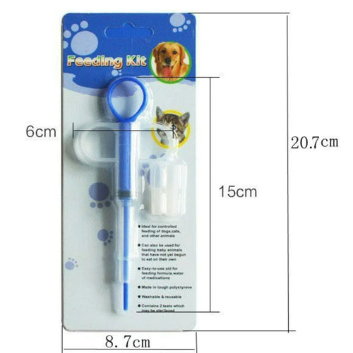 1pc Pet Pill Deployer Syringe,