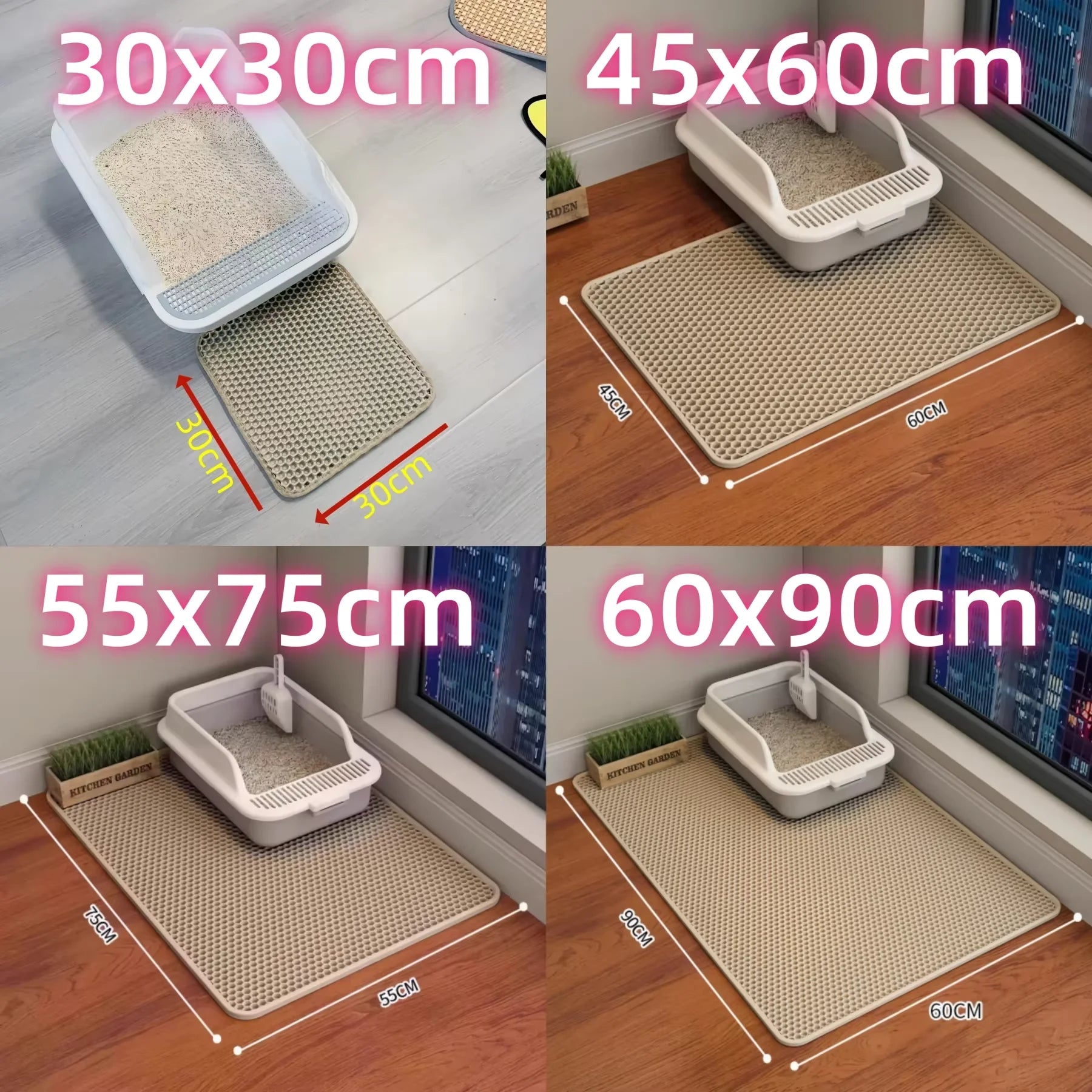 Nonslip Cat Litter Mat