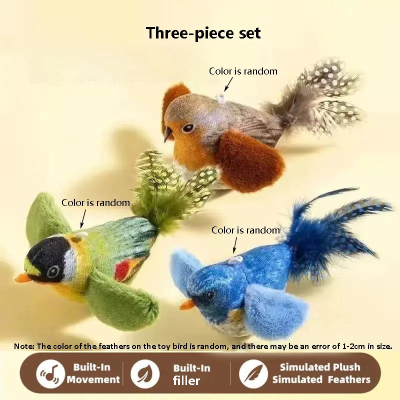 Moving bird toy