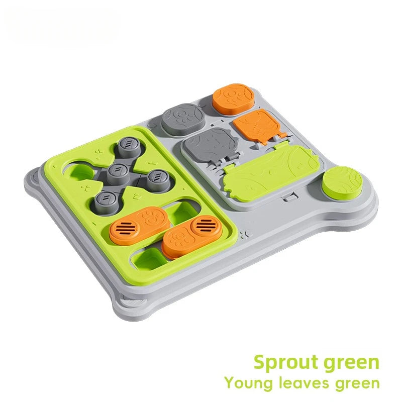 Interactive Treat Dispenser Designed to engage pet to find treat.