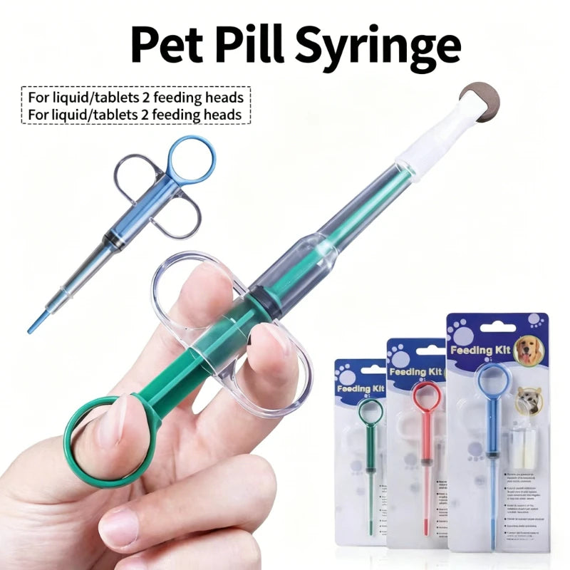 1pc Pet Pill Deployer Syringe,