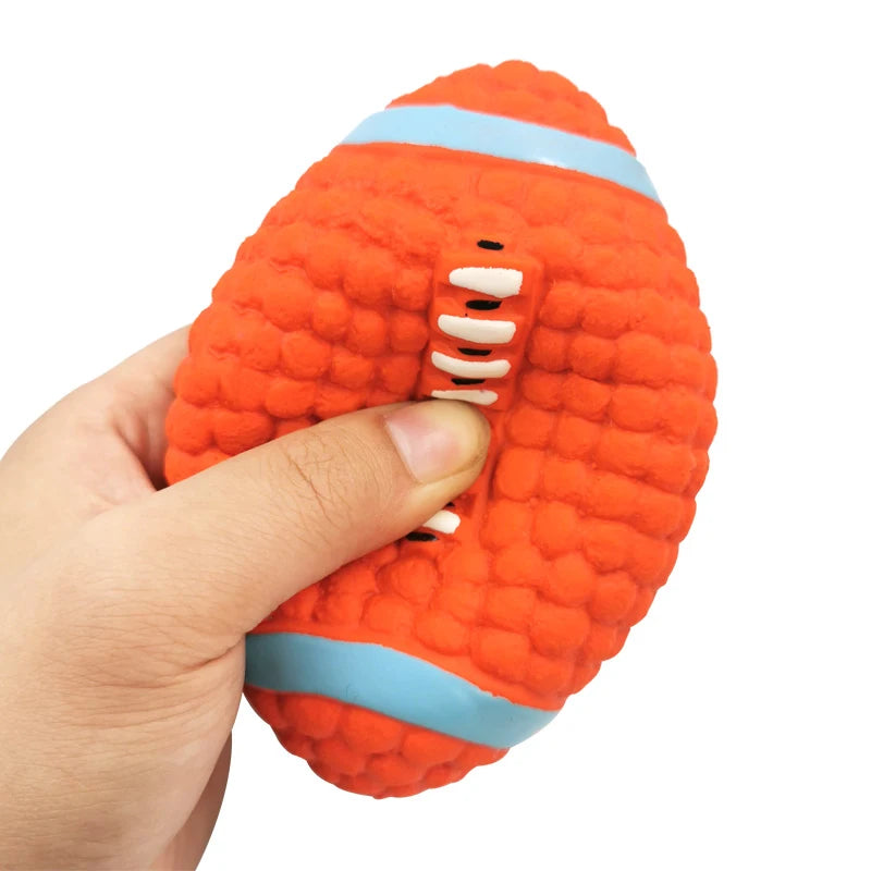 Dog football and Volleyball Squeaky Toy