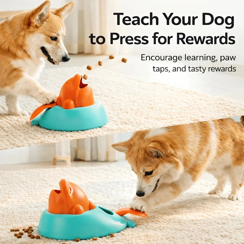 Pet Puzzle Food Launcher Interactive Feeder