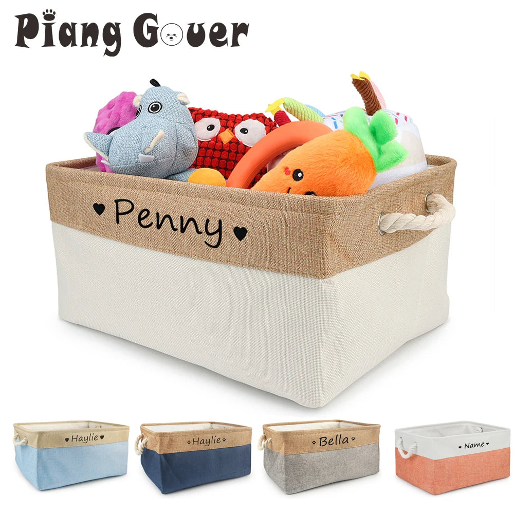 Personalized Dog /Cat Toy Storage Box