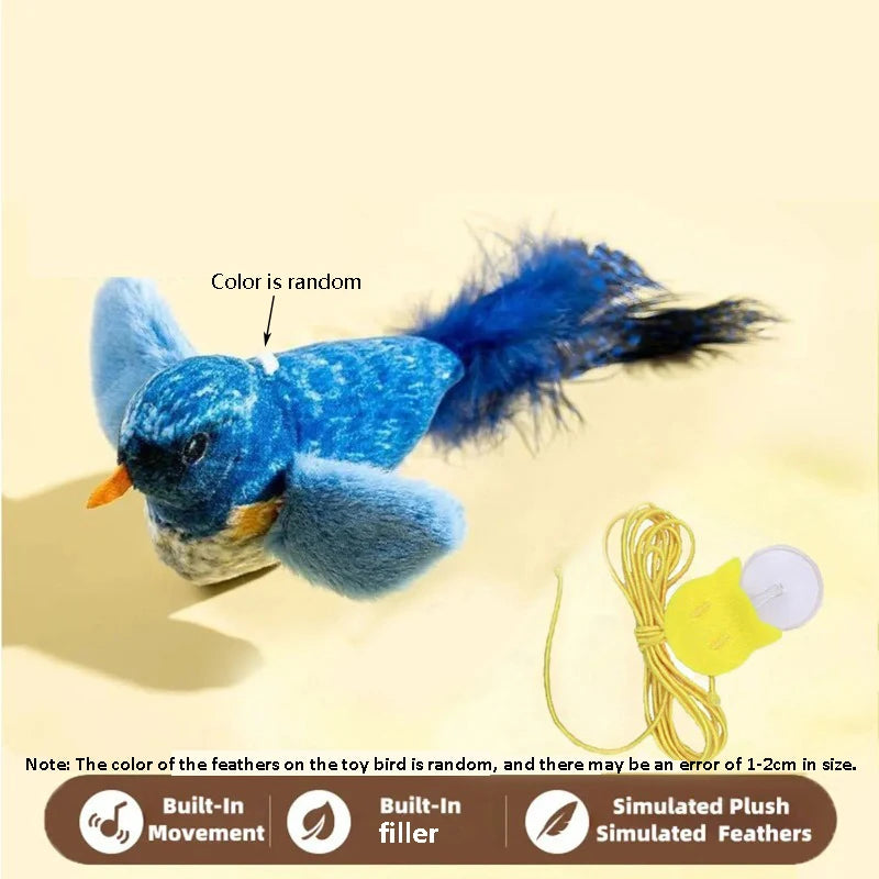 Moving bird toy