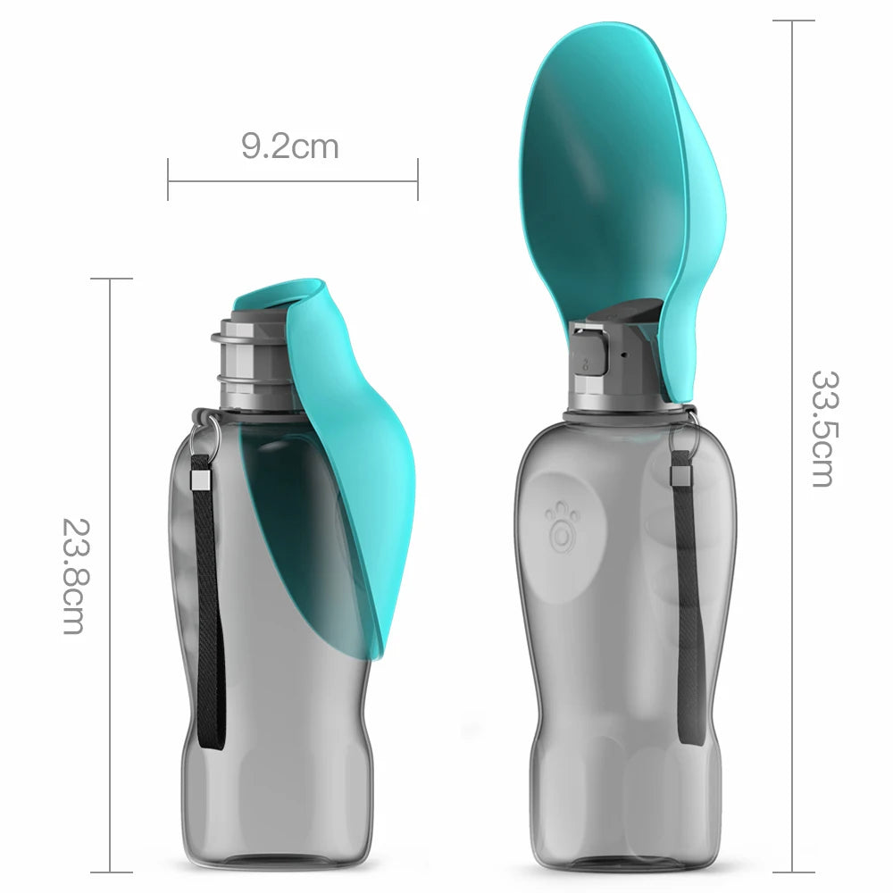800ml Portable Dog Water bottle