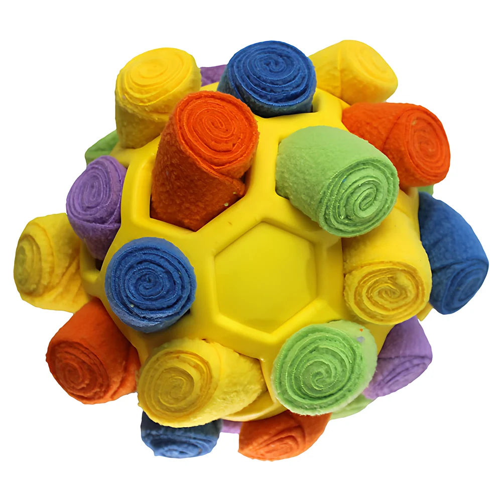 Pet Treat Dispenser Ball, Bite-Resistant Multifunctional Feeding Toy