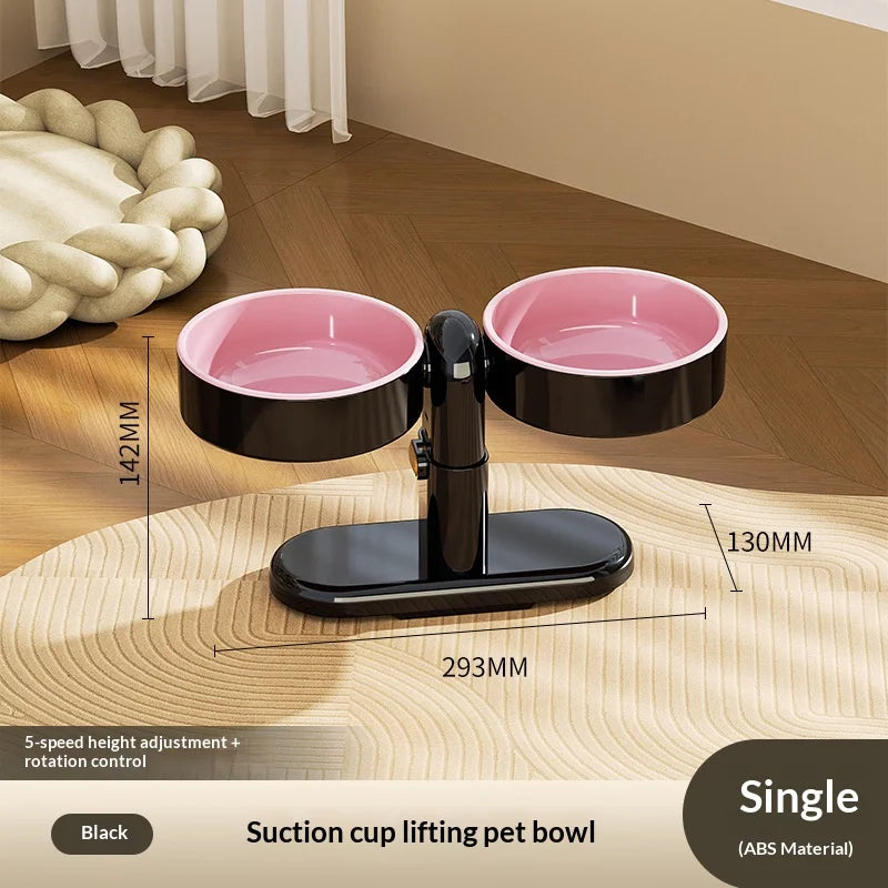 Raised Cat bowls- adjustable height