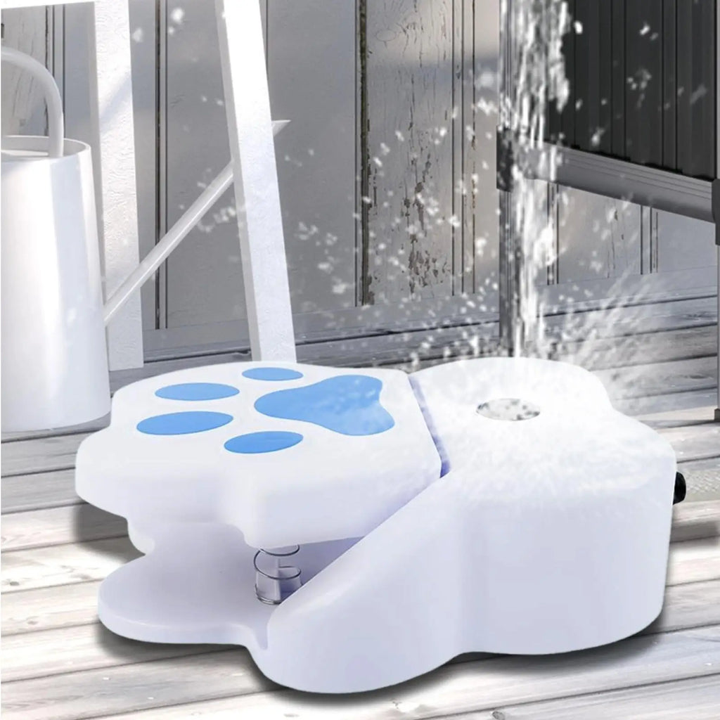 Pet Water Fountain  with an interactive step