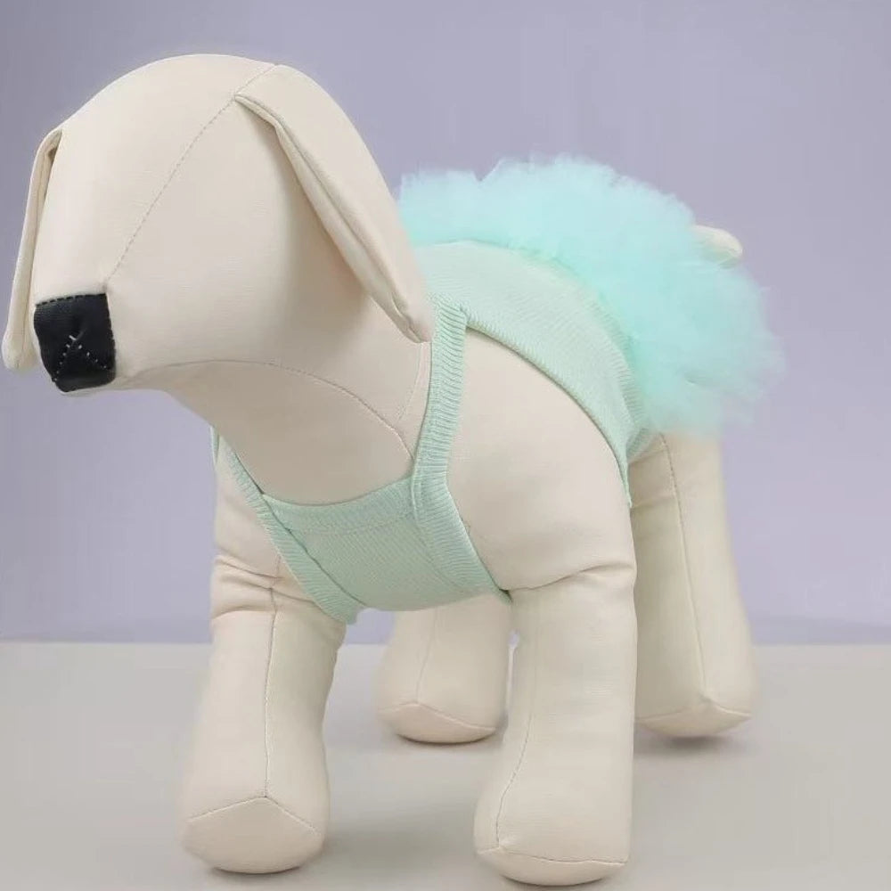 Cute Princess Sleeveless Puffy Pet dress