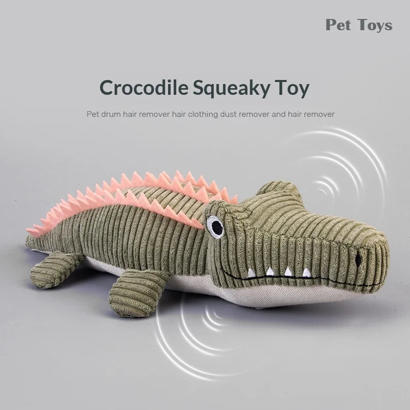 Realistic Crocodile Plush Pet Toys