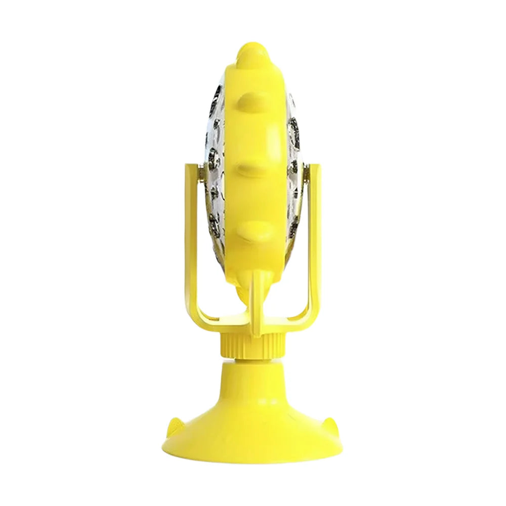 Pet Treat Dispenser that is a Spinning Windmill
