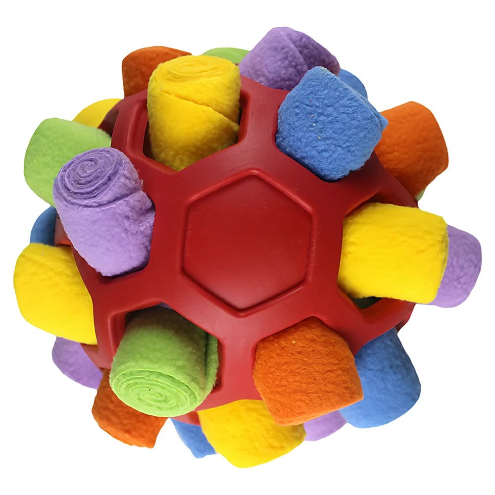 Pet Treat Dispenser Ball, Bite-Resistant Multifunctional Feeding Toy