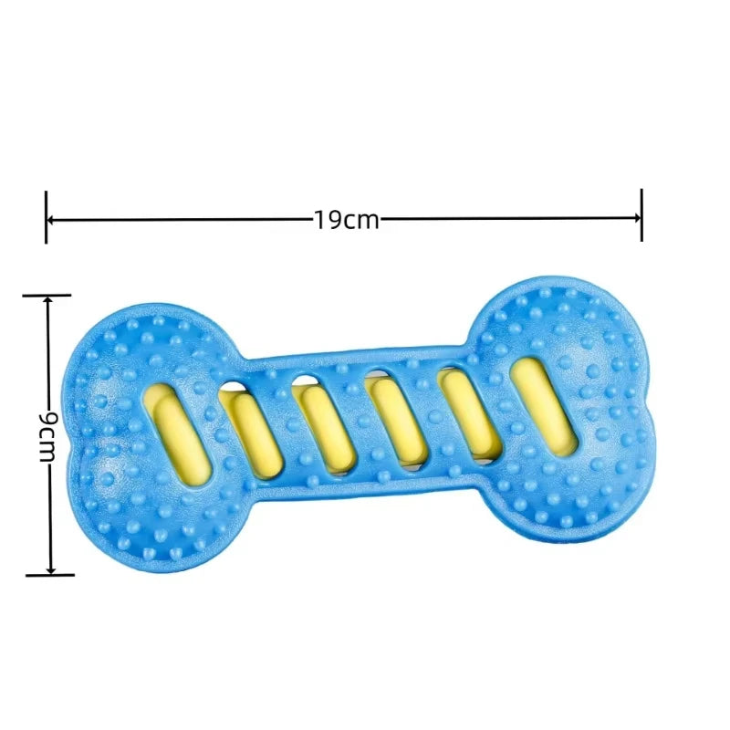 Rubber Bone Dog Chew Toy
