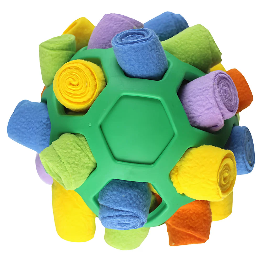 Pet Treat Dispenser Ball, Bite-Resistant Multifunctional Feeding Toy