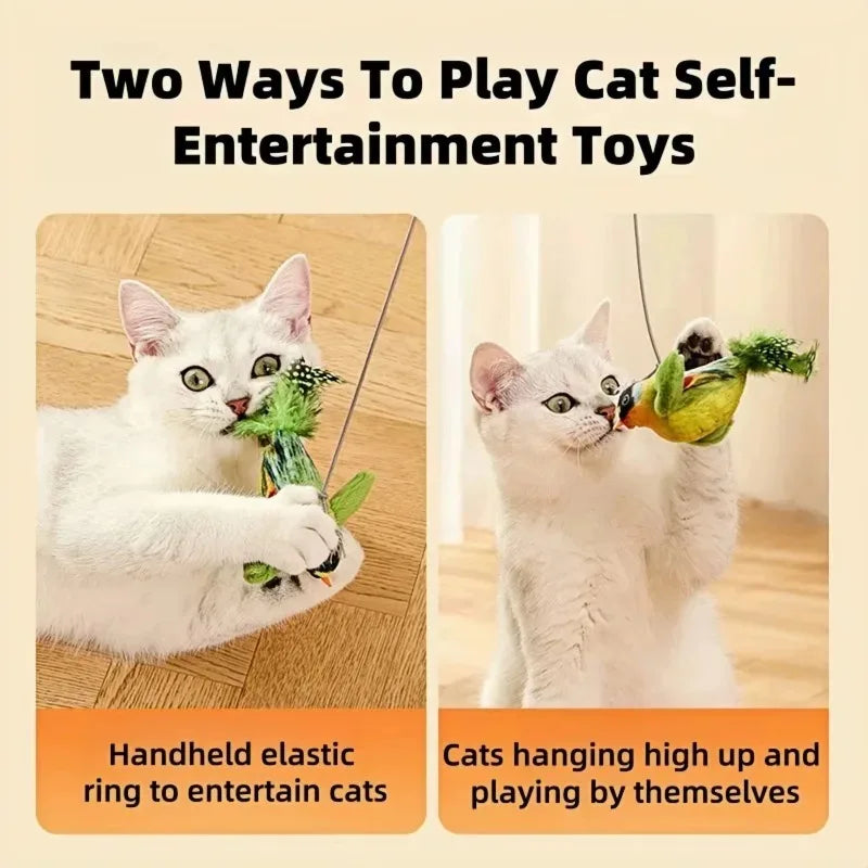 Moving bird toy