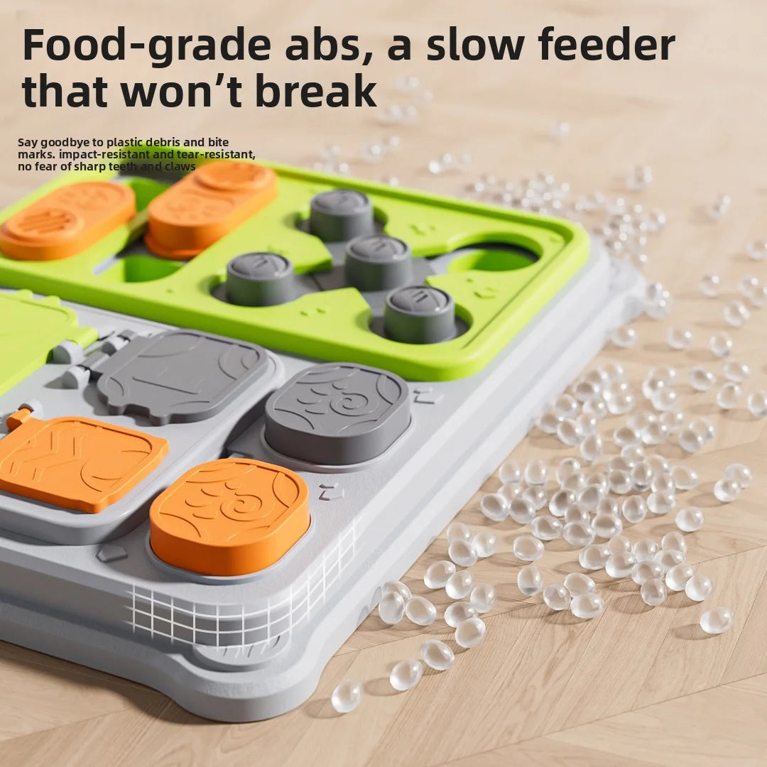 Interactive Treat Dispenser Designed to engage pet to find treat.