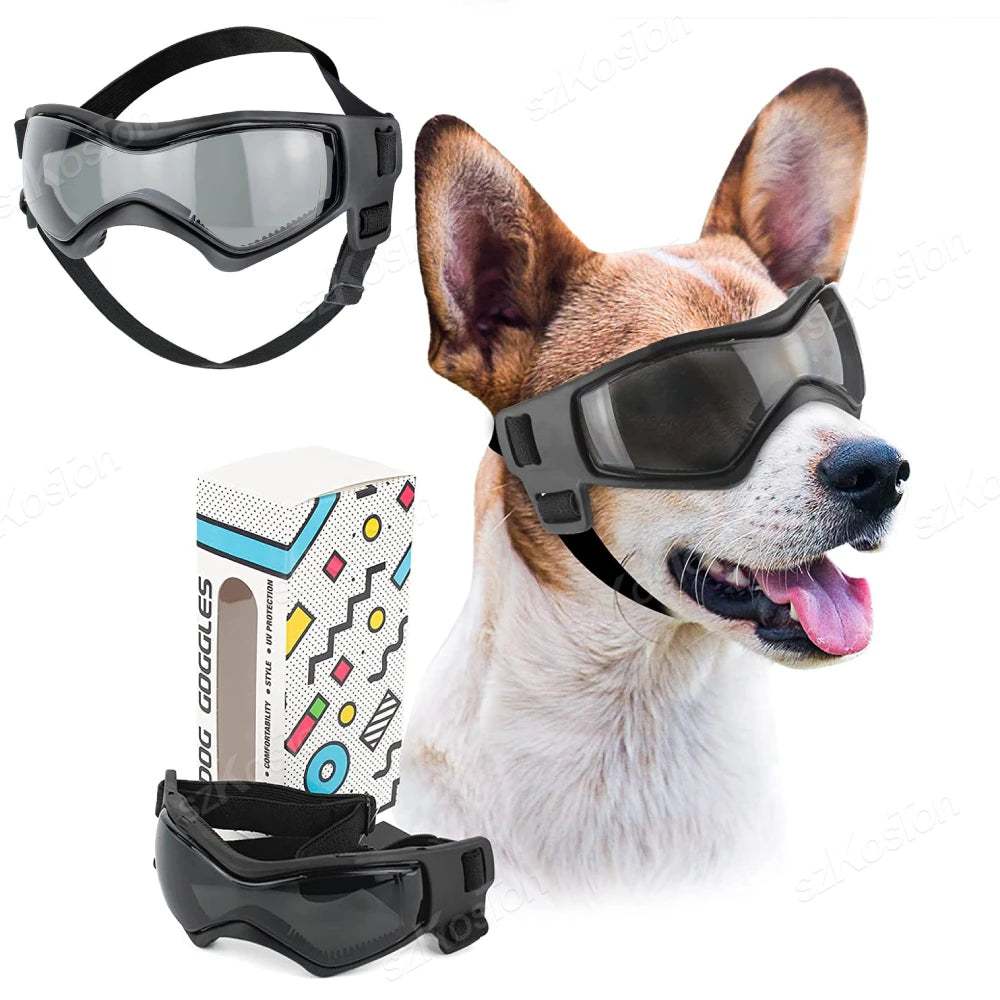Dog UV Protection Sunglasses Goggles with adjustable Straps
