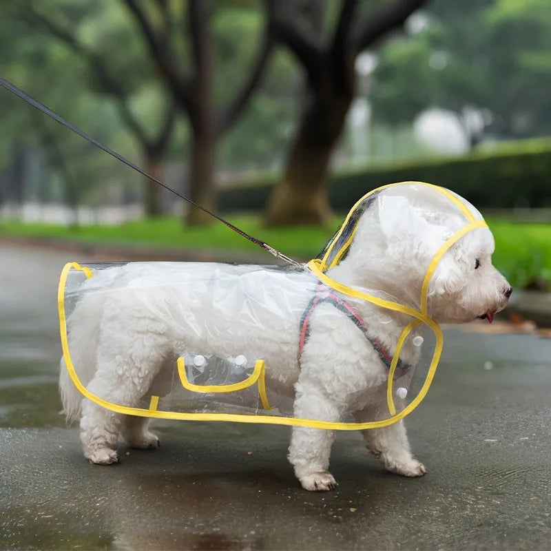 Puppy Raincoat for Small and Medium Dogs