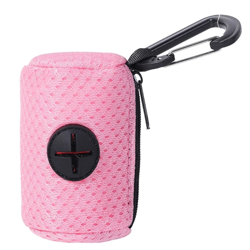 Dog Poop Pickup Bag Holder and Waste Bag Dispenser