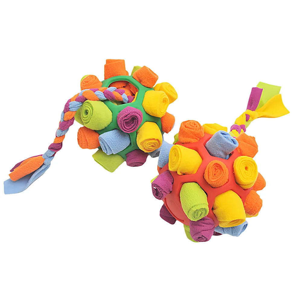 Pet Treat Dispenser Ball, Bite-Resistant Multifunctional Feeding Toy
